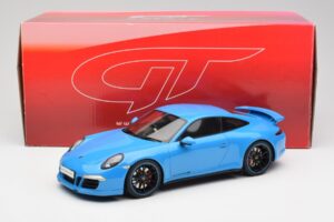 Porsche 911 991 Carrera 4S Aerokit Kék GT Spirit 1:18 GT085 Gyanta – 6. kép a 6-ből