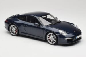 Porsche 911 991 Carrera S Blue Metallic Minichamps 1:18 WAP0210200C Fém – 6. kép a 8-ből