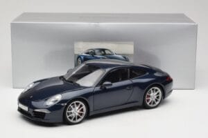 Porsche 911 991 Carrera S Blue Metallic Minichamps 1:18 WAP0210200C Fém – 8. kép a 8-ből