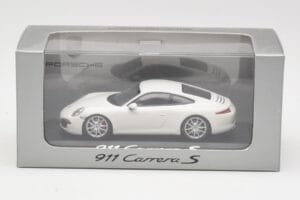 Porsche 911 991 Carrera S Fehér IAA Frankfurt 2011 Minichamps 1:43 WAX20100090 Fém – 5. kép a 5-ből