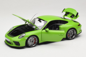 Porsche 911 991 GT3 Zöld Shmee150 Minichamps 1:18 110067025 Fém – 2. kép a 8-ből
