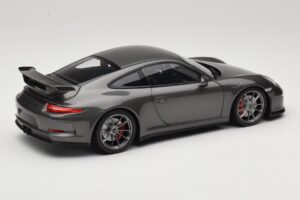 Porsche 911 991 GT3 Grey Metallic Minichamps 1:18 110062720 Fém – 3. kép a 8-ből