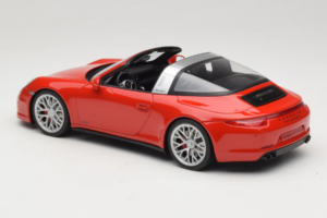 Porsche 911 991 Targa GTS Piros GT Spirit 1:18 GT718 Gyanta – 5. kép a 6-ből