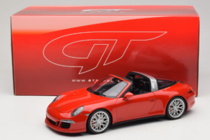Porsche 911 991 Targa GTS Piros GT Spirit 1:18 GT718 Gyanta – 6. kép a 6-ből