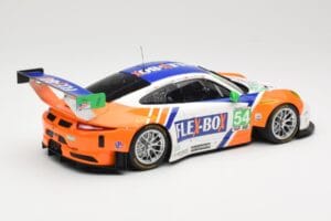 Porsche 911 991.1 GT3 R Core Autosport #54 J. Bennett / C. Braun / P. Long / N. Jonsson 24 Hours of Daytona 2017 Minichamps 1 – 2. kép a 6-ből