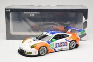 Porsche 911 991.1 GT3 R Core Autosport #54 J. Bennett / C. Braun / P. Long / N. Jonsson 24 Hours of Daytona 2017 Minichamps 1 – 6. kép a 6-ből