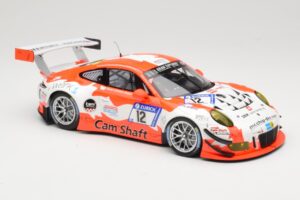Porsche 911 991.1 GT3 R Manthey Racing #12 F. Klohs / P. Renauer 24 Hours Nurburgring 2017 Minichamps 1:18 155176912 Fém – 4. kép a 6-ből