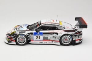 Porsche 911 991.1 GT3 R #21 WTM Racing J. Stursberg / V. Krumbach 24h Nurburgring 2016 Minichamps 1:18 155166021 Fém – 3. kép a 6-ből