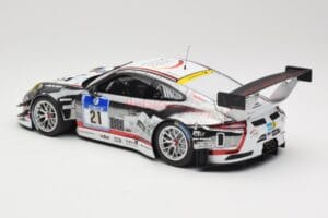 Porsche 911 991.1 GT3 R #21 WTM Racing J. Stursberg / V. Krumbach 24h Nurburgring 2016 Minichamps 1:18 155166021 Fém – 5. kép a 6-ből