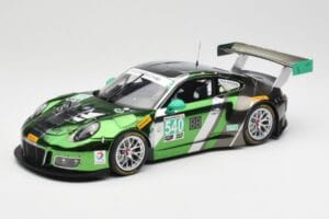 Porsche 911 991.1 GT3 R #540 Black Swan Racing P. Long / T. Pilgrim 24h Daytona 2016 Minichamps 1:18 155166540 Fém
