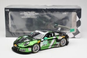 Porsche 911 991.1 GT3 R #540 Black Swan Racing P. Long / T. Pilgrim 24h Daytona 2016 Minichamps 1:18 155166540 Fém – 6. kép a 6-ből