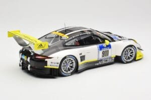 Porsche 911 991.1 GT3 R #911 Manthey Racing N. Tandy / E. Bamber 24h Nurburgring 2016 Minichamps 1:18 155166911 Fém – 2. kép a 6-ből