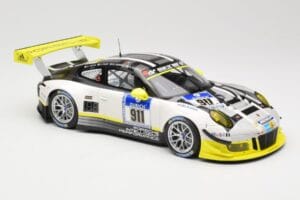 Porsche 911 991.1 GT3 R #911 Manthey Racing N. Tandy / E. Bamber 24h Nurburgring 2016 Minichamps 1:18 155166911 Fém – 4. kép a 6-ből