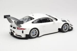 Porsche 911 991.1 GT3 R Fehér Ezüst Felnikkel Minichamps 1:18 153166000 Fém – 2. kép a 6-ből
