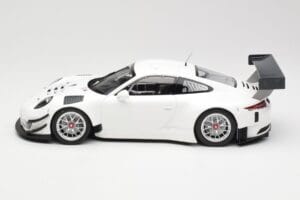 Porsche 911 991.1 GT3 R Fehér Ezüst Felnikkel Minichamps 1:18 153166000 Fém – 3. kép a 6-ből