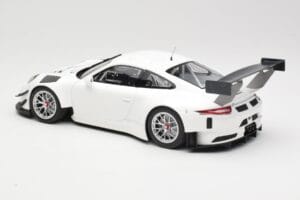 Porsche 911 991.1 GT3 R Fehér Ezüst Felnikkel Minichamps 1:18 153166000 Fém – 5. kép a 6-ből