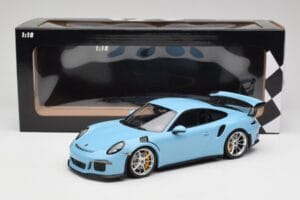 Porsche 911 991.1 GT3 RS Kék Matt Felnik Minichamps 1:18 153066235 Fém – 6. kép a 6-ből