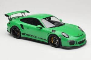 Porsche 911 991.1 GT3 RS Zöld Fekete Felnik Minichamps 1:18 153066228 Fém – 4. kép a 6-ből