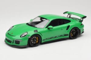 Porsche 911 991.1 GT3 RS Zöld Fekete Felnik Minichamps 1:18 153066228 Fém