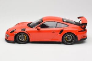 Porsche 911 991.1 GT3 RS Lava Orange Minichamps 1:18 155066220 Fém – 3. kép a 6-ből