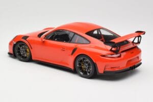 Porsche 911 991.1 GT3 RS Lava Orange Minichamps 1:18 155066220 Fém – 5. kép a 6-ből