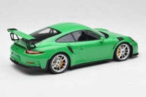 Porsche 911 991.1 GT3 RS Lizard Zöld & Ezüst Felnik Minichamps 1:18 153066229 Fém – 2. kép a 6-ből