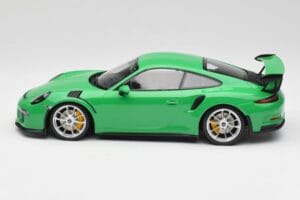 Porsche 911 991.1 GT3 RS Lizard Zöld & Ezüst Felnik Minichamps 1:18 153066229 Fém – 3. kép a 6-ből