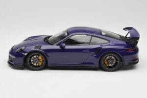 Porsche 911 991.1 GT3 RS Ultraviolet Minichamps 1:18 155066221 Fém – 3. kép a 6-ből