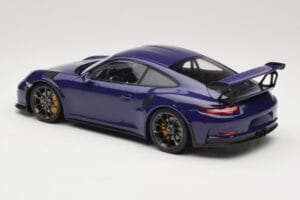 Porsche 911 991.1 GT3 RS Ultraviolet Minichamps 1:18 155066221 Fém – 5. kép a 6-ből