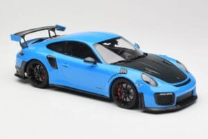 Porsche 911 991.2 GT2 RS Kék Fekete Felnikkel Minichamps 1:18 155068308 Fém – 4. kép a 6-ből