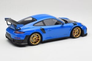 Porsche 911 991.2 GT2 RS Kék Arany Felnikkel Minichamps 1:18 155068302 Fém – 2. kép a 6-ből