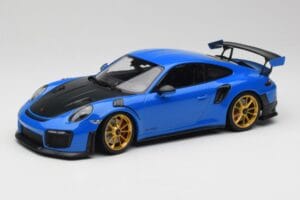 Porsche 911 991.2 GT2 RS Kék Arany Felnikkel Minichamps 1:18 155068302 Fém