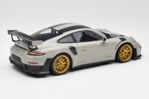 Porsche 911 991.2 GT2 RS Chalk Weissach Package Arany Felnik Minichamps 1:18 155068304 Fém – 2. kép a 6-ből