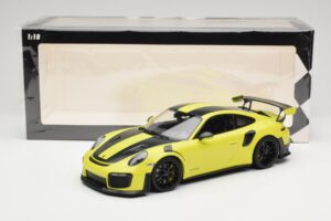 Porsche 911 GT2 RS 991.2 Weissach Package Zöld Fekete Felnik Minichamps 1:18 155068300-1 Fém – 6. kép a 6-ből