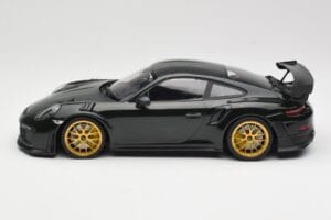 Porsche 911 991.2 GT2 RS Zöld Weissach Package Arany Felnik Minichamps 1:18 155068306 Fém – 3. kép a 6-ből