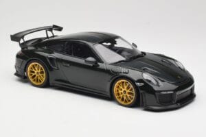 Porsche 911 991.2 GT2 RS Zöld Weissach Package Arany Felnik Minichamps 1:18 155068306 Fém – 4. kép a 6-ből