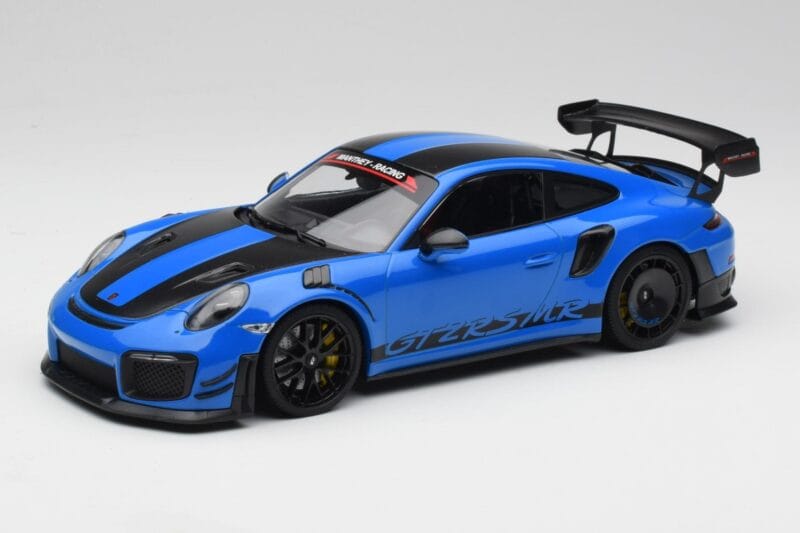 Porsche 911 991.2 GT2 RS MR Racing Kék Minichamps 1:18 MR-911-GT2RS-1806 Fém