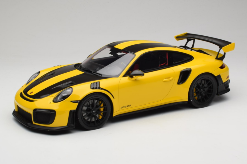 Porsche 911 991.2 GT2 RS Racing Yellow GT Spirit 1:12 GT535 Gyanta