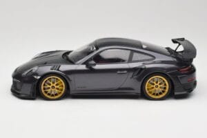 Porsche 911 991.2 GT2 RS Weissach Package Purple Metallic Arany Magnézium Felnikkel Minichamps 1:18 153068322 Fém – 3. kép a 6-ből