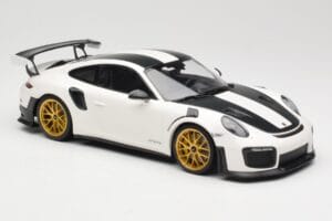 Porsche 911 991.2 GT2 RS Weissach Package Fehér Arany Felnikkel Minichamps 1:18 153068308 Fém – 4. kép a 6-ből