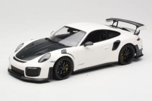 Porsche 911 991.2 GT2 RS Fehér Fekete Felnikkel Minichamps 1:18 155068310 Fém