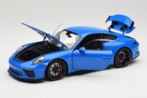 Porsche 911 991.2 GT3 Kék Minichamps 1:18 110067024 Fém – 2. kép a 8-ből