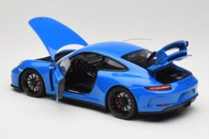 Porsche 911 991.2 GT3 Kék Minichamps 1:18 110067024 Fém – 5. kép a 8-ből