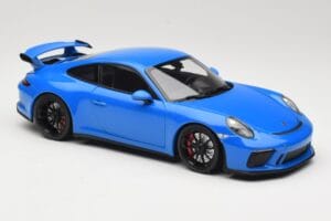 Porsche 911 991.2 GT3 Kék Minichamps 1:18 110067024 Fém – 6. kép a 8-ből
