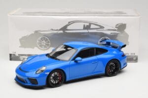 Porsche 911 991.2 GT3 Kék Minichamps 1:18 110067024 Fém – 8. kép a 8-ből