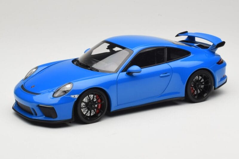 Porsche 911 991.2 GT3 Kék Minichamps 1:18 110067024 Fém