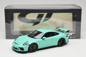 Porsche 911 991.2 GT3 Mentazöld GT Spirit 1:18 GT550 Gyanta – 6. kép a 6-ből