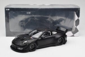 Porsche 911 991.2 GT3 R Matte Black Minichamps 1:18 155186901 Fém – 6. kép a 6-ből