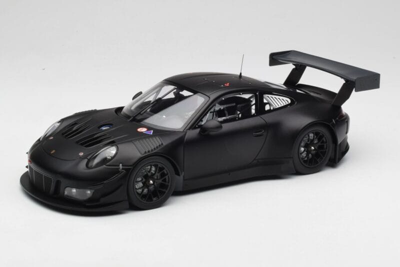Porsche 911 991.2 GT3 R Matte Black Minichamps 1:18 155186901 Fém