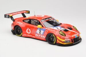 Porsche 911 991.2 GT3 R #2 Team Gigaspeed S. Bockmann 24 Hours of Nurburgring 2018 Minichamps 1:18 155186902 Fém – 4. kép a 6-ből